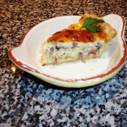 Judys Onion Mushroom Pancetta Quiche