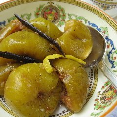 Green Figs Stewed In Honey