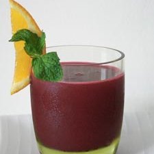 Orange And Beet Root Breakfat Drink