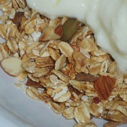 Crunchy Apple Almond Baked Muesli