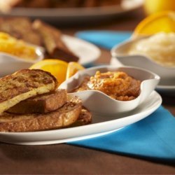 French Toast Fingers With Fruit Dips