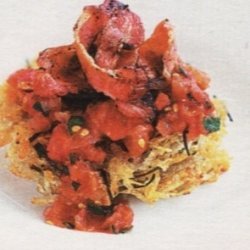 Potato Cakes With Bacon And Tomato Relish