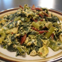 Green Egg Scramble For One