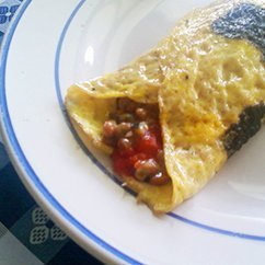 A Natto Omelette