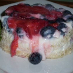Overnight Berry Breakfast Pudding