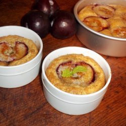 Rustic Plum Coffee Cake