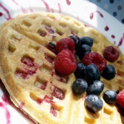 Double Berry Waffles