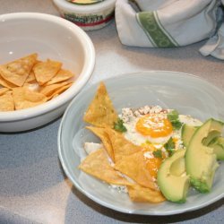 Huevos Rancheros With Homemade Tortilla Chips