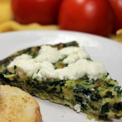 Spinach And Tarragon Frittata