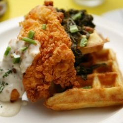 Fried Chicken And Belgian Waffles