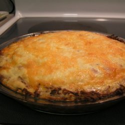 Quiche With Hash Brown Crust