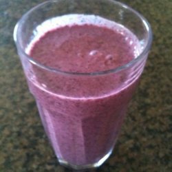 Blueberry, Raspberry, Necterine Smoothie