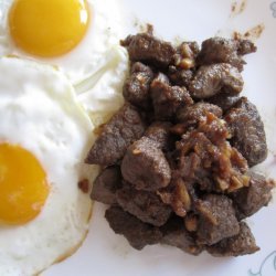 Stir-fried Marinated Breakfast Beef