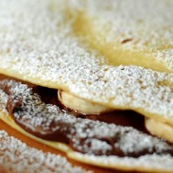 David Rocco's Nutella & Banana Crepes