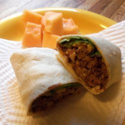 Bbq Pork Wrap