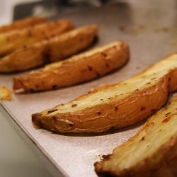 Spicy Italian Potato Wedges