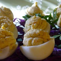 Russian Style Stuffed Eggs