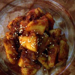 Korean Spicy Potato Side Dish Gamja Jorim