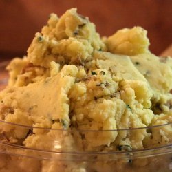 Mashed Potatoes With Garlic Butter