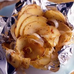 Grilled Lemon Garlic Potatoes