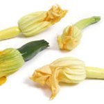 Zucchini Blossoms With Risotto