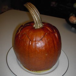 Dinner In A Pumpkin