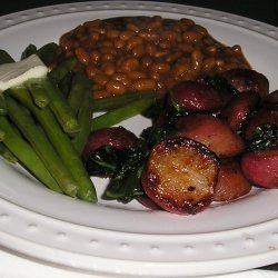 Butter-glazed Radishes