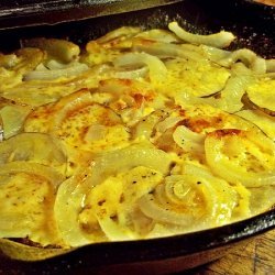 Cast Iron Vidalias And Taters