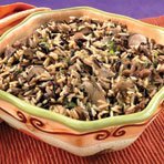 Wild Mushroom Wild Rice Pilaf