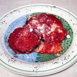 Easy Baked Eggplant Parmesan