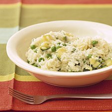 Spring Risotto With Peas N Zucchini