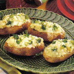 Garden Stuffed Baked Potatoes