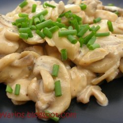 Creamy Sherry Mushrooms