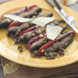 Spanish-style Grilled Portobello Mushrooms And Pep...