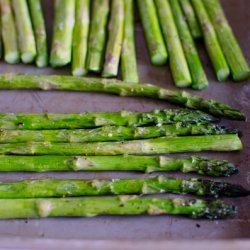 Asparagus With Balsamic Drizzle And Cream Cheese