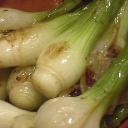 Sauteed Fresh Green Onions