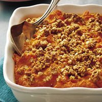 Granola Streusel Top Sweet Potatoes