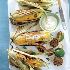 Grilled Corn On The Cob With Chile And Lime