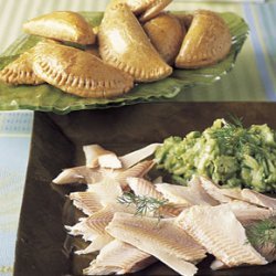 Cucumber-Avocado Salad with Smoked Trout