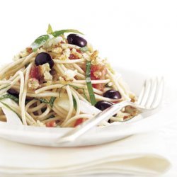 Summer Tomato and Basil Spaghettini