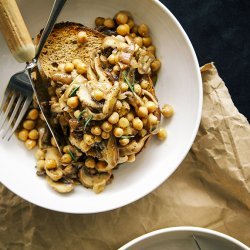 Mushroom Ragoût on Toast