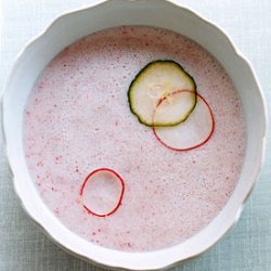 Chilled Radish Buttermilk Soup