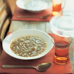 Onion Soup with Apple Cider