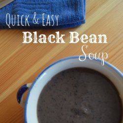 Quick Black Bean Soup