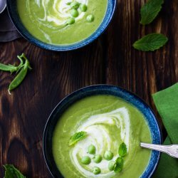 Minted Lettuce Soup