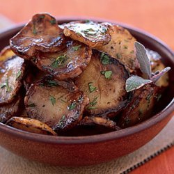 Pan-Fried Jerusalem Artichokes in Sage Butter