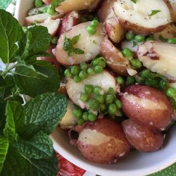 Potato Salad with Mint and Peas