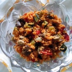 Bulgar Pilaf With Roasted Vegetables