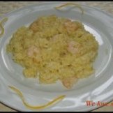 Shrimp Risotto With Orange Peel