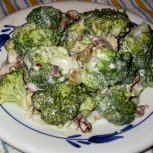 Brazen Broccoli Bacon Red Grape Salad